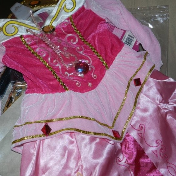 Disney Princess Aurora Prestige Premium Girls set 4-6X RARE New!! - Picture 2 of 13